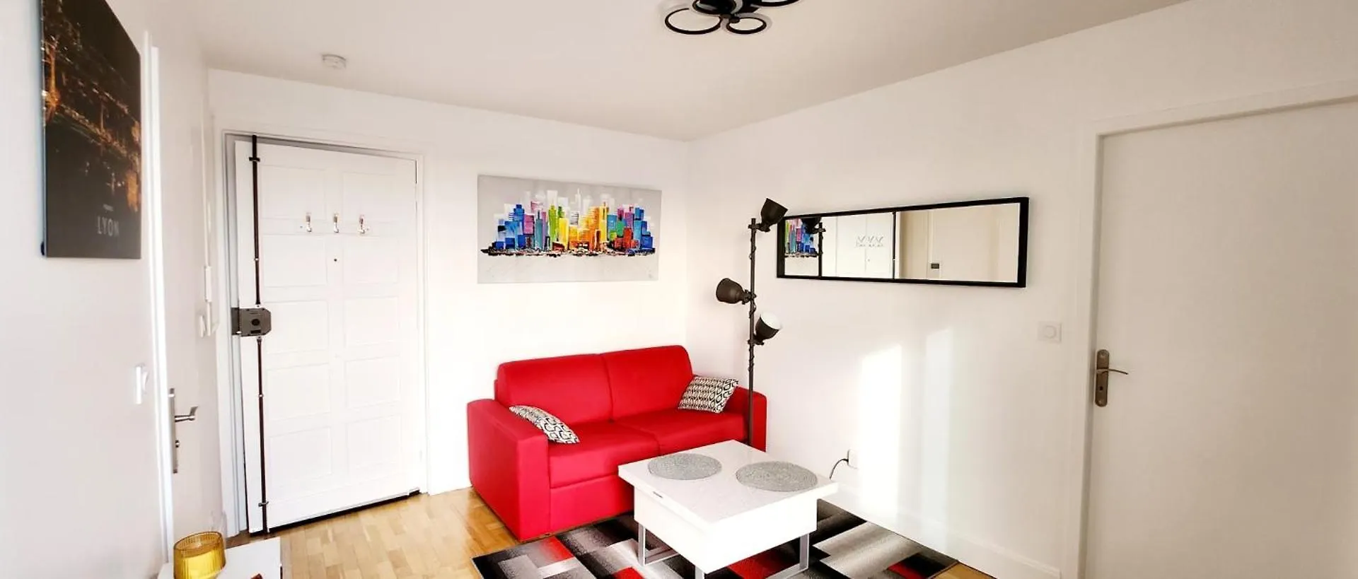 דירות ליון Plein Sud Terrasse Climatisation Garage Netflix 0*,